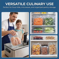 Sacs sous vide personnalisés en PA/PE, qualité alimentaire FDA, 7 couches, résistants à l'humidité, pour l'emballage sous vide de la viande