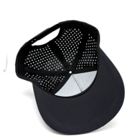 Casquette de Baseball à séchage rapide classique Vintage 5 panneaux chapeau de Golf pour adultes personnalisé en caoutchouc Patch Logo fait Oxford tissu en gros