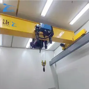 European Type Bridge Crane Overhead Crane 5 Ton Single Beam Overhead Crane For Sale