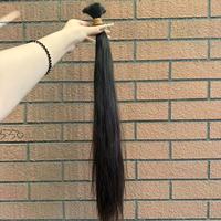 Cheveux humains vierges bruts 100% naturels, lisses et soyeux, cuticules alignées, sans perte, pour tresses