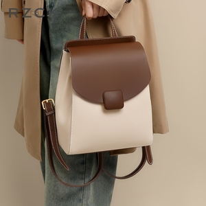 <span class=keywords><strong>Sac</strong></span> <span class=keywords><strong>à</strong></span> <span class=keywords><strong>dos</strong></span> RZCK en cuir véritable avec logo personnalisé, <span class=keywords><strong>sac</strong></span> <span class=keywords><strong>convertible</strong></span> pour <span class=keywords><strong>femme</strong></span> - Product Image 3