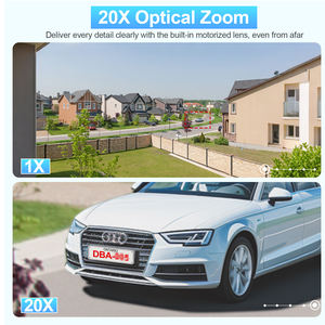 Caméra dôme PTZ GWSECU 8MP avec <span class=keywords><strong>zoom</strong></span> optique 20X, suivi automatique, étanche IP67, vision nocturne couleur à double éclairage, caméra de sécurité extérieure - Product Image 4