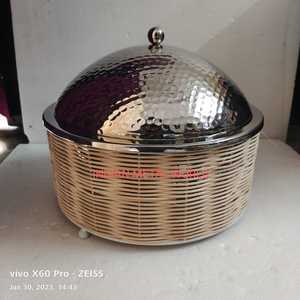 Cacerola decorativa de boda de diseño clásico para hoteles y utensilios de cocina, olla caliente, olla de Material metálico de alta calidad - Product Image 5