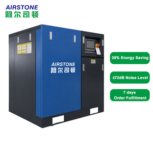 Compressore d'aria rotativo industriale a vite Airstone a bassa rumorosità 20HP 30HP 40HP 7-10bar <span class=keywords><strong>PM</strong></span> VSD - Fornitura diretta di fabbrica - Product Image 1