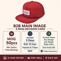Topi Snapback 6 Panel Model Vintage Bahan Corduroy dengan Tali, Patch Tali, Polos, Dapat Disesuaikan, Grosir OEM, MOQ Rendah