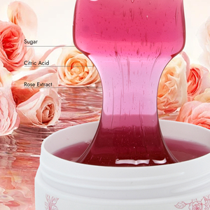 Waxkiss Disponibile: Kit Cera Depilatoria allo <span class=keywords><strong>Zucchero</strong></span> Profumata alla Rosa 200g, Indolore, per Saloni <span class=keywords><strong>di</strong></span> Bellezza - Product Image 3