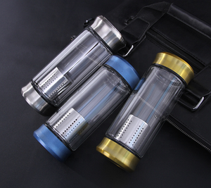 Ioniseur alcalin Filtre Bouteille flacon d'eau Alcaline Hydrogène Générateur D'eau Riche <span class=keywords><strong>pH</strong></span> 8.5-9.5 Nano tasse d'eau - Product Image 1