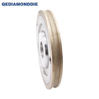 Meule en verre PE Meule de polissage diamantée à bord de crayon fritté Meule diamantée pour machine à biseauter les bordures de verre