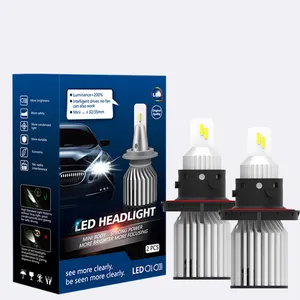 H13 LED電球とLEDヘッドランプ自動照明システムフォグライトバルブH49004 9007 H13 LEDヘッドライトh11 LED