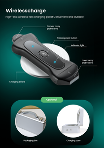 TOP1 <span class=keywords><strong>yonker</strong></span> PAU2B อุปกรณ์ตรวจวัดทางสัตวแพทย์ USB PICC ไร้สายโพรบอัลตร้าซาวด์เชิงเส้นนูนโพรบสมาร์ทโฟนที่ใช้ - Product Image 2