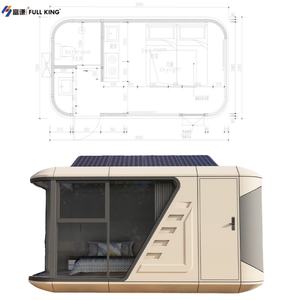 Maison Modulaire Chinoise 20/40 pieds, Maison Capsule, Pod, Cabine Apple, Maison Conteneur Mobile à Vendre - Product Image 3