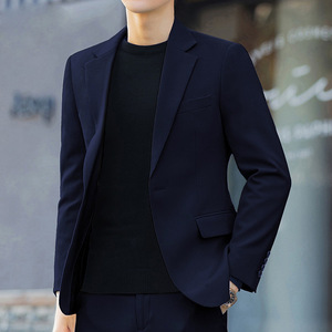 Abito da Uomo Autunno Inverno all'Ingrosso Vestibilità Slim Tinta Unita <span class=keywords><strong>Abbigliamento</strong></span> <span class=keywords><strong>Formale</strong></span> Casual da Lavoro - Product Image 4