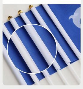 Custom 100% Polyester <b>Mini</b> <b>Hand</b> Flags Customized Sizes Digital Printing Custom Logo Any Design Small Country Flags - Product Image 5