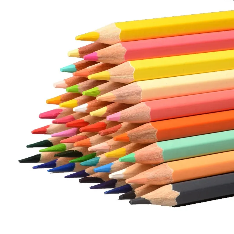 12 farbe fettige bleistift set mit zinn box für kinder kunst skizze zeichnung
