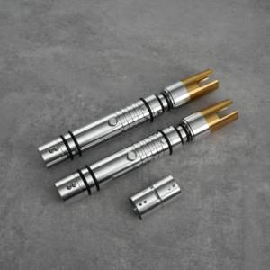 LGT <span class=keywords><strong>Sabre</strong></span> à double tranchant Heavy Dueling Lightsaber avec FOC Metal Hilt APP Control Lightsaber Bastila Shan glowing toys for Cosplay - Product Image 5
