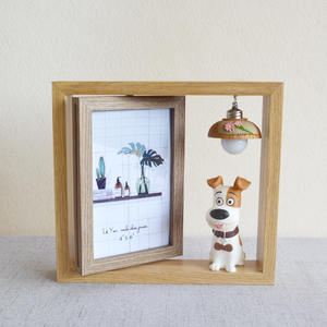 מתנה יצירתית מסגרת תמונה קישוטי מזלות אהבת חזיר כלב creative מתנת מסגרת תמונה - Product Image 1