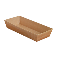 Boîtes d'emballage alimentaire jetables en papier kraft recyclable personnalisées avec fentes et fermeture magnétique pour aliments pour bébés et sushis - Acceptation des commandes personnalisées