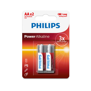 Pile alcaline cylindrique LR6 1,5 V non rechargeable 1 Wh pour outils électriques, jouets, télécommandes, appareils <span class=keywords><strong>photo</strong></span> - Product Image 3