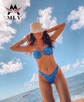MLY Yong Teen Plus Beach Girl extrême Mini Micro Maillots de bain Sexy Bikini Imprimer Filles String Maillot de bain