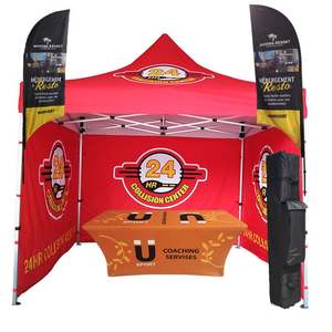 Carpa de Lona Plegable Personalizada para Playa, 3x3 Metros, 3x6 Metros, Tamañ<span class=keywords><strong>o</strong></span> Personalizado 10x10, 10x20 Pies - Product Image 1