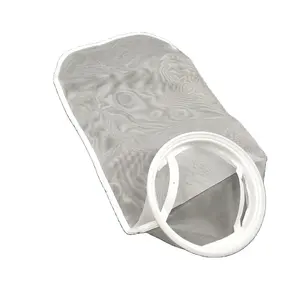 Industry Plastic Ring Welded Nylon Filter Bag for Chemical Filtration Liquid