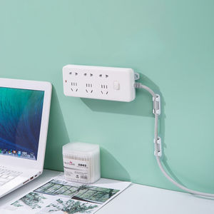 Clip para cables autoadhesivo, soporte de pared de plástico para dormitorio, sala de estar, estilo minimalista moderno - Product Image 4