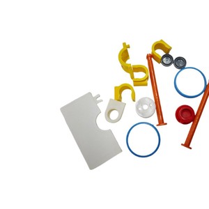 Nylon Injection Molded Plastic Parts Customizable Electronic <b>Accessories</b> For <b>Battery</b> Holder Button Base - Product Image 1