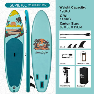 Planche de <span class=keywords><strong>paddle</strong></span> <span class=keywords><strong>gonflable</strong></span> tout usage InnoExpo SUP <span class=keywords><strong>Allround</strong></span> Factory, planche de surf, planche de <span class=keywords><strong>paddle</strong></span> surf, stand up paddleboard - Product Image 6