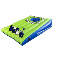 Sommer 2-in-1 Aufblasbares Poolspielzeug mit Beanbag-Wurfspiel-Set, 8 Beanbags, Anpassbare Farbe, TJ Mark für Erwachsene & Kinder