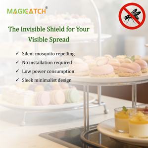 Ventiladores de Mesa Modernos Magicatch con Logotipo Personalizado, Dorados y Plateados, con Alimentación USB y por Batería, para Restaurantes, Cafeterías y Panaderías - Product Image 5