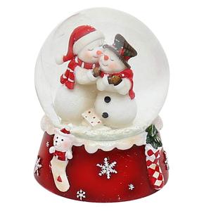 <span class=keywords><strong>Boule</strong></span> à <span class=keywords><strong>neige</strong></span> <span class=keywords><strong>de</strong></span> Noël avec renne en traîneau du père Noël et scène <span class=keywords><strong>de</strong></span> <span class=keywords><strong>village</strong></span> enneigé-Ornement <span class=keywords><strong>de</strong></span> décoration <span class=keywords><strong>de</strong></span> table festif pour cadeau <span class=keywords><strong>de</strong></span> Noël - Product Image 2