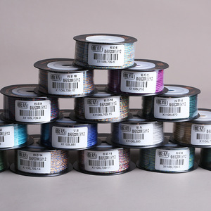 Cordon en coton LONGJIE pour nœuds <span class=keywords><strong>chinois</strong></span>, matériaux <span class=keywords><strong>de</strong></span> bricolage pour bijoux, cordon tressé, 34 couleurs, corde en coton frisé à la main, Dunhuang - Product Image 4