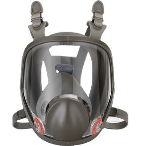 Respirator Setengah Wajah Industri JG 6800 Masker Pengaman Anti-Gas Kimia Katup Ekshalasi Bahan Silikon Dapat Dicuci - Product Image 5