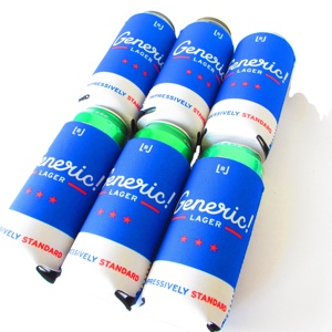 16oz Neoprene Beer Coolies Can Sleeves Blank Tall Coolers for 16 Ounce Energy Drinks-Quality Cooler Bags - Product Image 2
