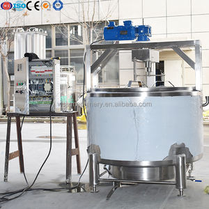 Tanque de Queso Industrial de Acero Inoxidable SUS304 de 500L, Tanque Redondo para Producción de Queso Mozzarella - Product Image 5