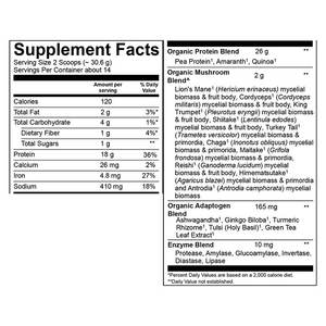 3 in 1ビーガンプロテインパウダーきのこサプリメント保証付きサプリメント200mgきのこブレンドプロテインパウダー - Product Image 2