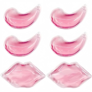 Pack de gel pour les lèvres chaud/froid personnalisé, réutilisable, pour soulager la douleur - Product Image 3