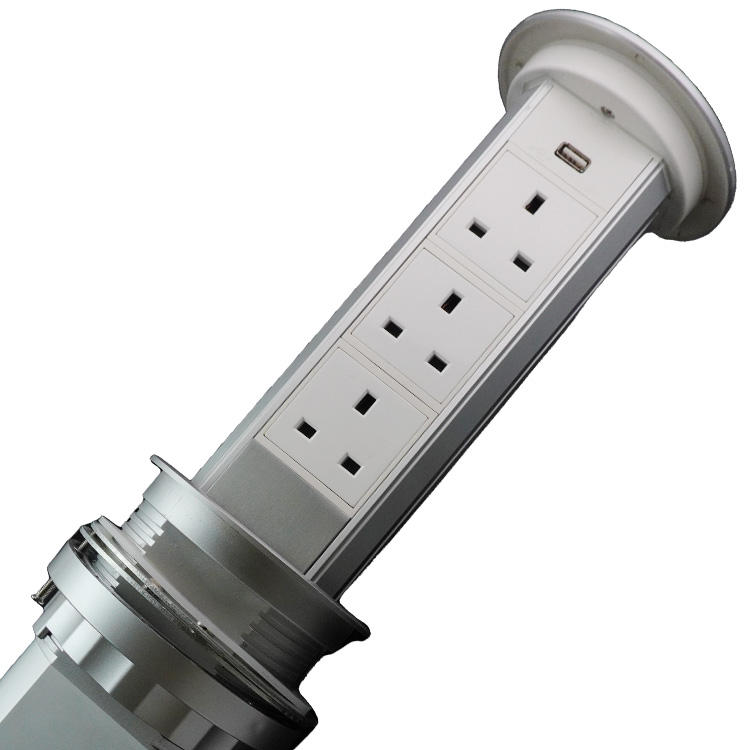 VNX Intelligent Elevation Electrical Outlet Lift Pop up Universal Power Usb Charger Socket/ Pop up Socket for Smart Home