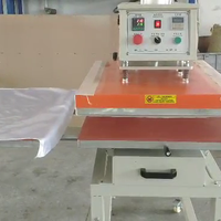 Semi-automática da impressão da transferência de calor e da estampagem quente