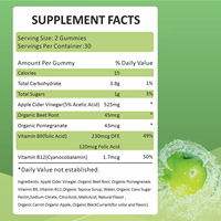 VitaHall Gummies Brûle-Graisses au Vinaigre de Cidre de Pomme pour Adultes, Meilleures Ventes - Gestion Naturelle du Poids et Amélioration du Métabolisme