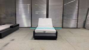 Meubles de piscine 5 positions réglable en métal Durable revêtement en poudre chaise longue de plage en aluminium pour pont bateau Yacht - Product Image 6