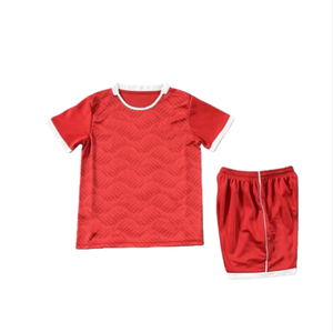 Conjunto de Uniforme de Fútbol para Niños, Selección Nacional de Túnez, Temporada 2627, Tela Transpirable, Resistente al Desgaste - Product Image 1
