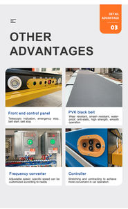 नया औद्योगिक टेलीस्कोपिक कन्वेयर रेस्तरां ओवरहेड Pvc लोड अनलोड फूड शॉप निर्माण संयंत्र टेलीस्कोपिक बेल्ट कन्वेयर - Product Image 6