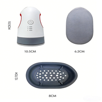 Presse à chaud manuelle portable mini à plat avec 3 niveaux de contrôle de température pour T-shirts, casquettes, chaussures, chaussettes et personnalisation de logos