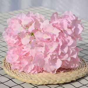 Fleurs artificielles en soie durable, hydrangea sans feuilles à 5 têtes, pour mariage, maison, extérieur - Product Image 4