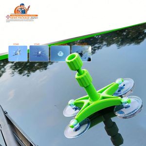 Sikeo WRK19001, Nuevo Lanzamiento, Herramienta Blanca para Reparación de Parabrisas de Automóvil con Fluido Reparador de Vidrio y Material Plástico para Todas las Estaciones - Product Image 4