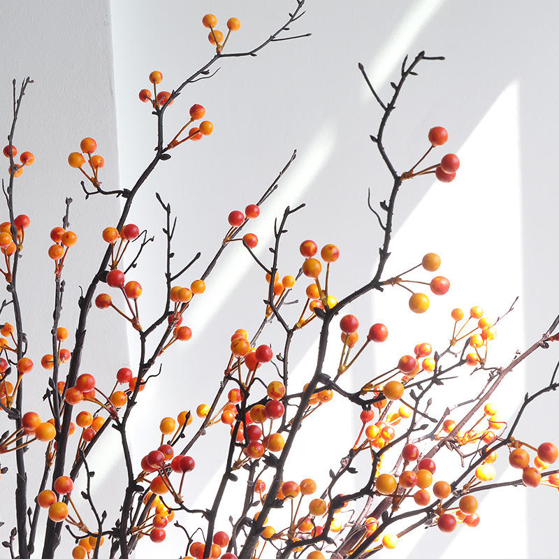 14 fork red fruit (with leaves)