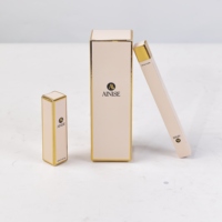 Boîte à double insert personnalisée avec logo imprimé, emballage rigide de luxe pour cosmétiques, rouges à lèvres, électronique