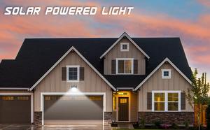 Lampe murale solaire à détection de présence humaine pour jardin, lumière de nuit LED, recharge solaire, lampe solaire étanche, lampadaire mural - Product Image 5