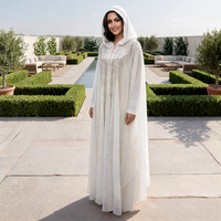 Abaya ouverte 2026 – Style élégant, Kebaya musulmane, Mode féminine moderne, Baju Kurung Malaisie, Polyester, Ensembles décontractés modernes pour adultes